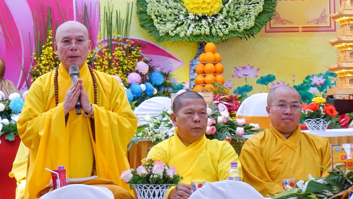 Chư Tôn đức tham dự lễ tổ Kiều Đàm Di