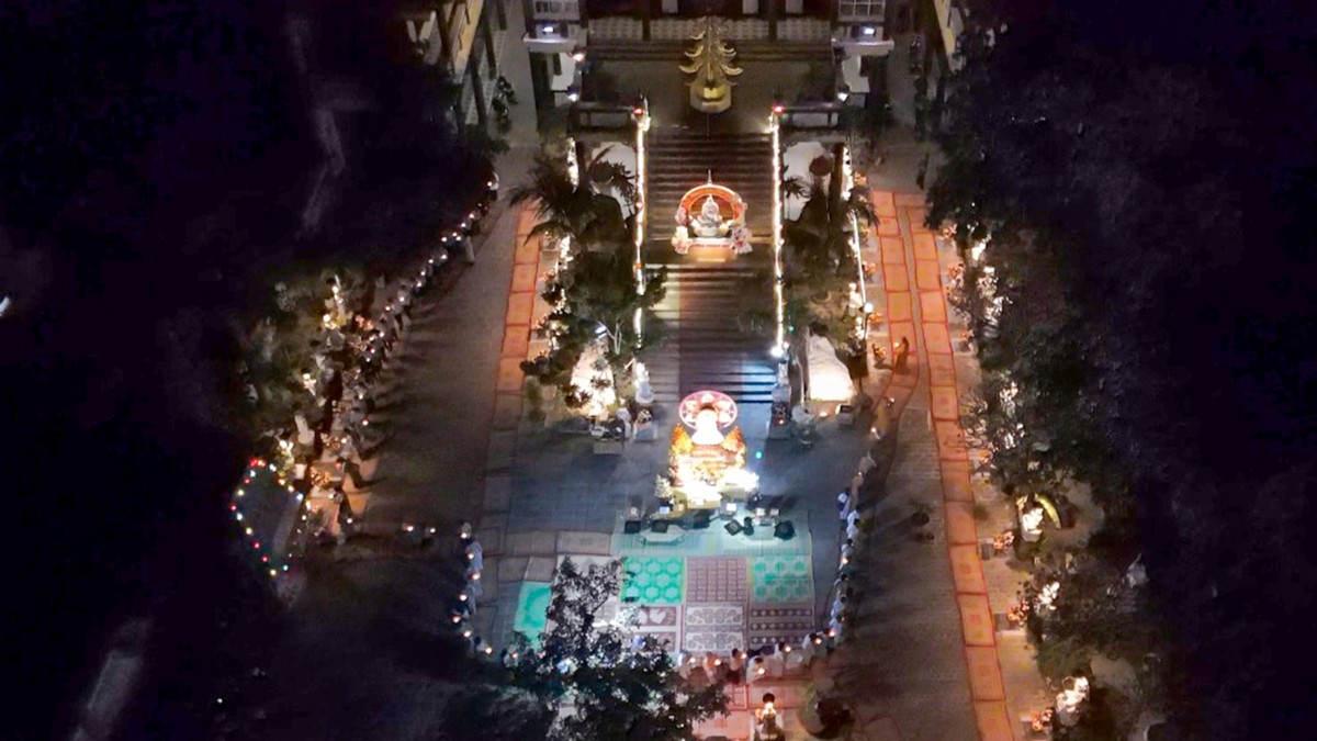 Toàn cảnh buổi lễ hoàn kinh Dược Sư tại chùa Pháp Hoa