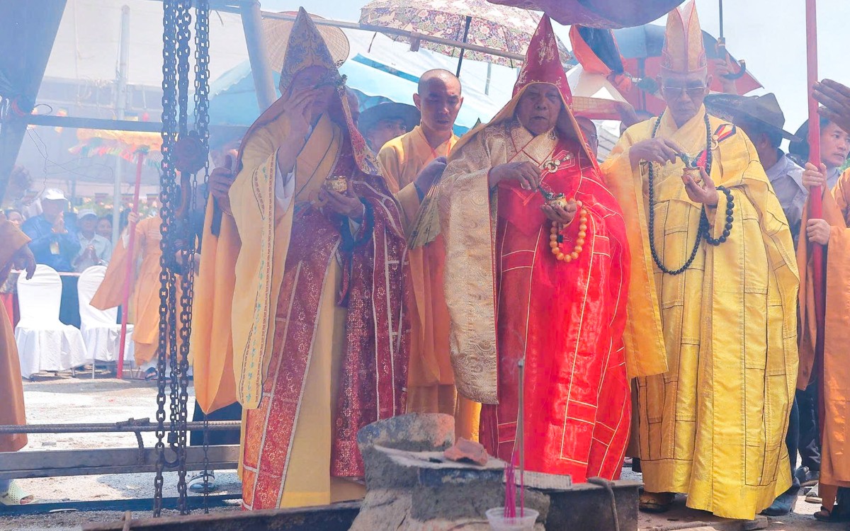 Đại hồng chung 1000kg tại chùa Phước Thiện