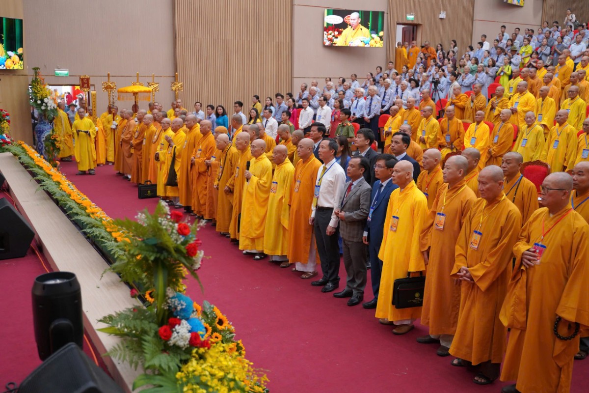 Chư Tôn đức Trung ương tham dự Đại hội Phật giáo tỉnh Quảng Ngãi