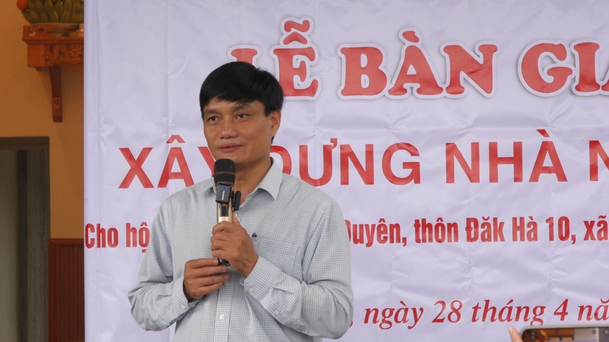 Phát biểu tại buổi lễ khánh thành