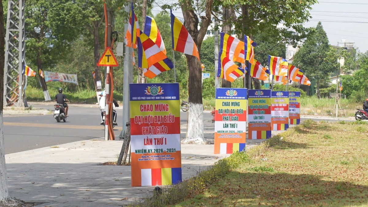 Công tác chuẩn bị Đại hội Phật giáo tỉnh Quảng Ngãi lần thứ I đã hoàn tất