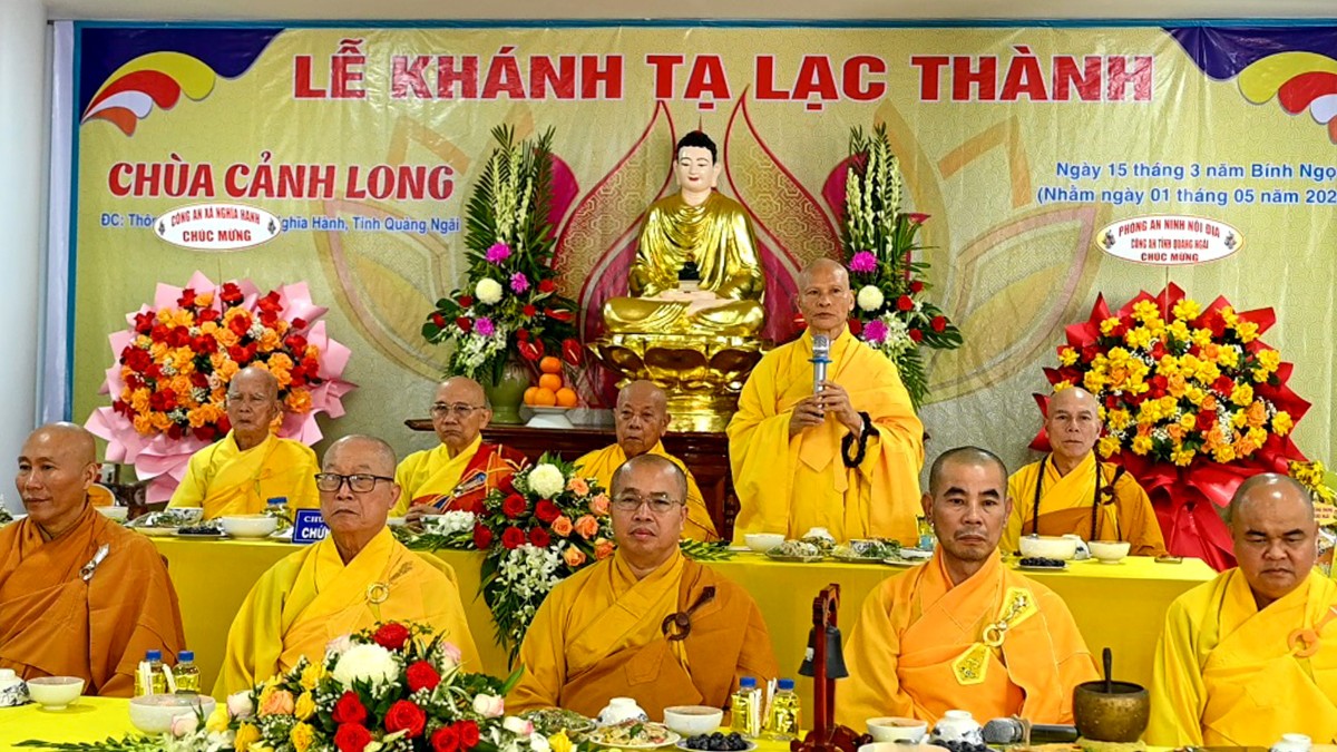 Hòa thượng Thích Thông Hội ban đạo từ
