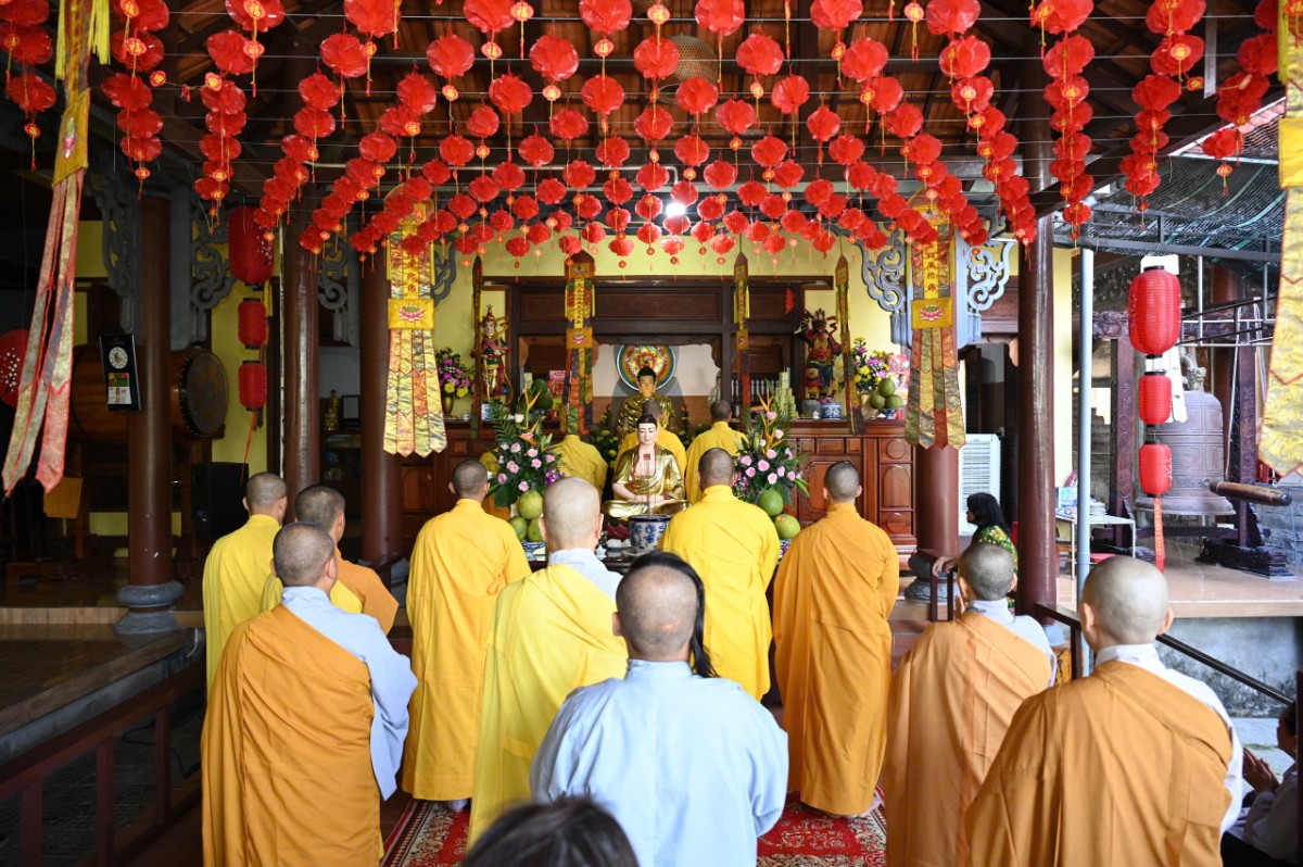 Lễ húy nhật cố Hòa thượng Thích Trừng Nhơn tại chùa Kim Lăng