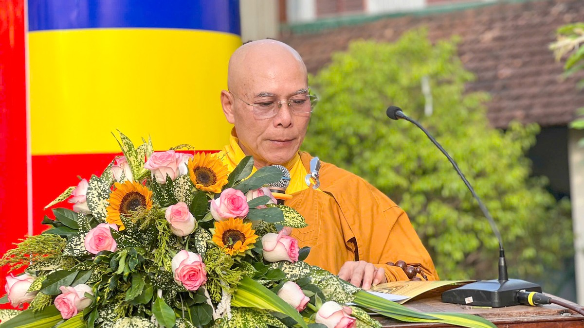 Tuyên đọc Thông điệp Phật đản PL2570