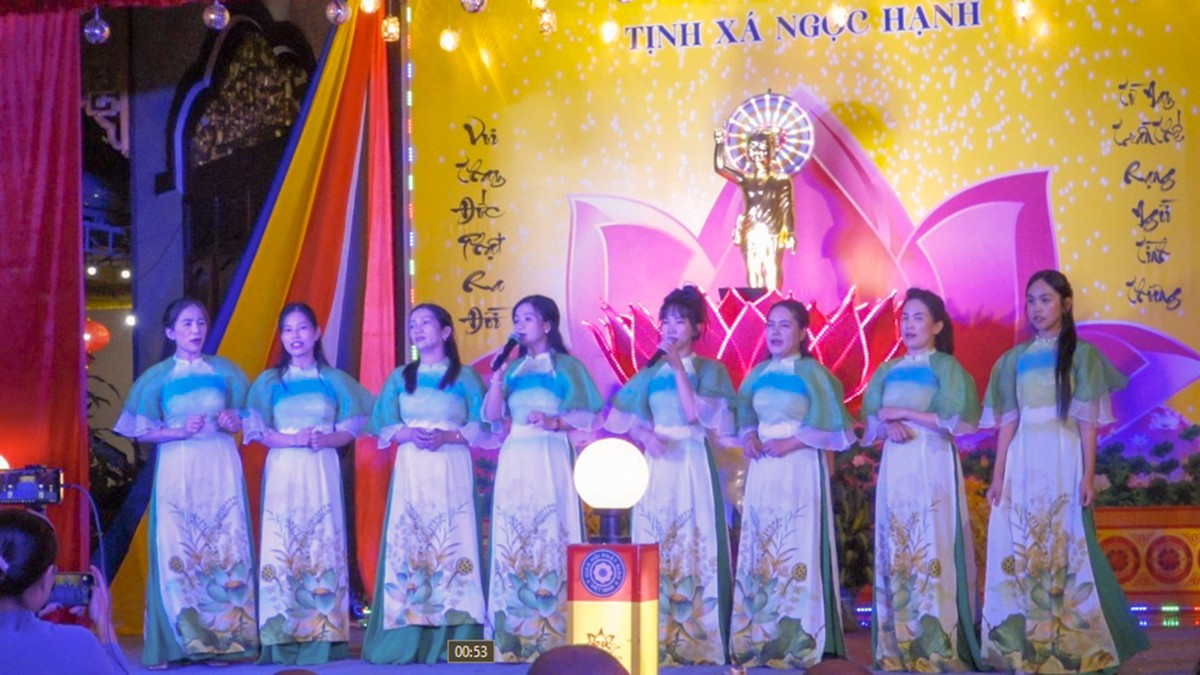Đêm văn nghệ Phật đản tại Tịnh xá Ngọc Hạnh năm 2026