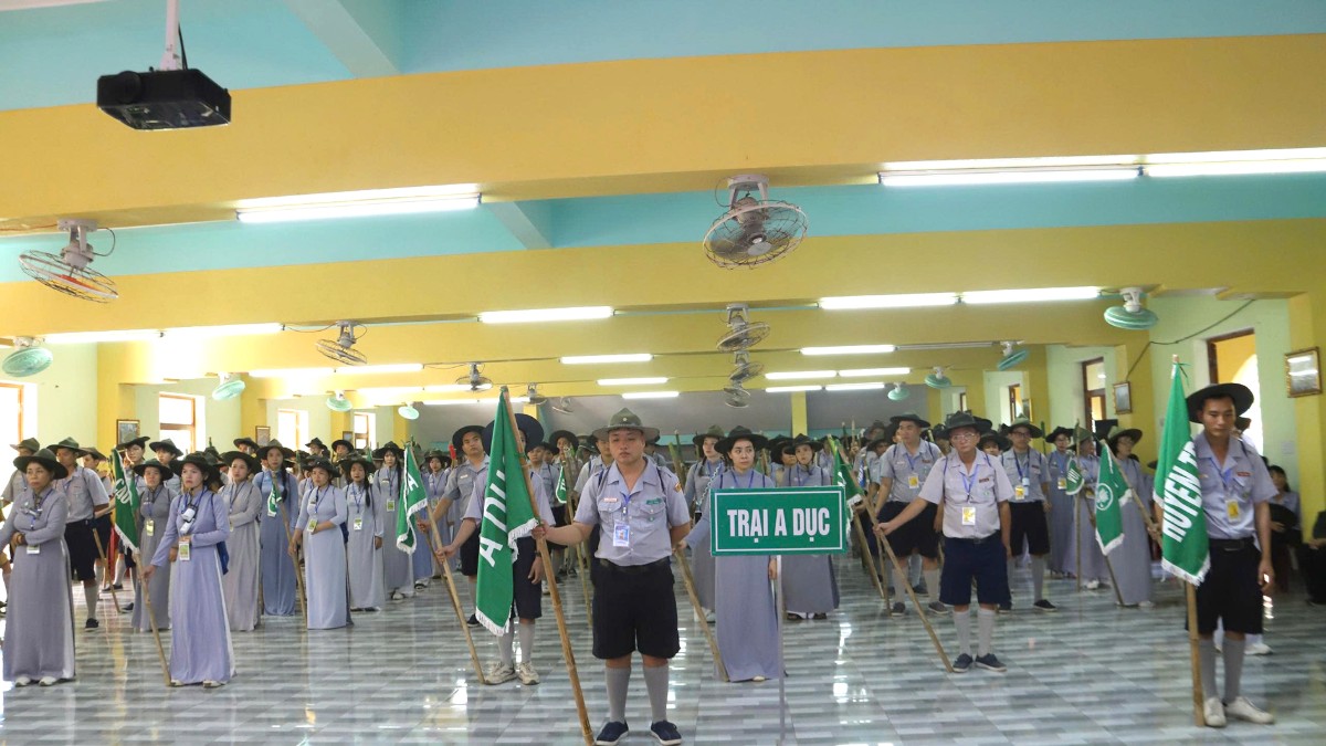 176 trại sinh tham dự Liên trại Huấn luyện Huynh trưởng GĐPT Quảng Ngãi